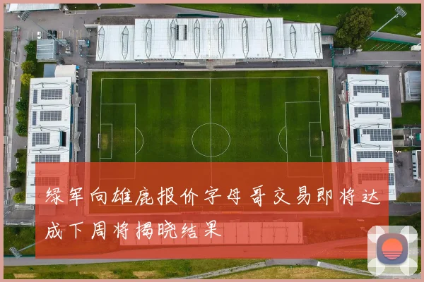绿军向雄鹿报价字母哥交易即将达成下周将揭晓结果